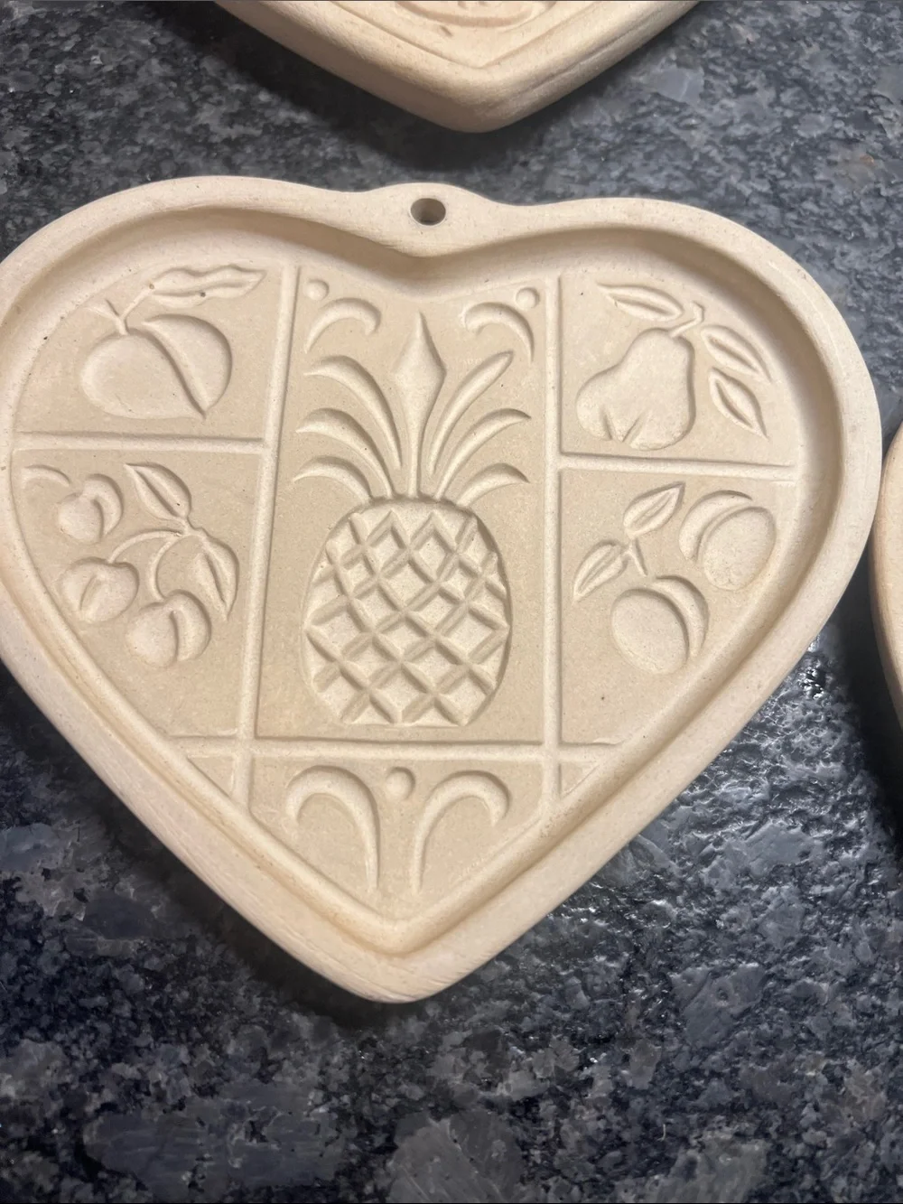 Pampered Chef Vintage Retired Heart cookie molds. Look new. 1998-2002 series